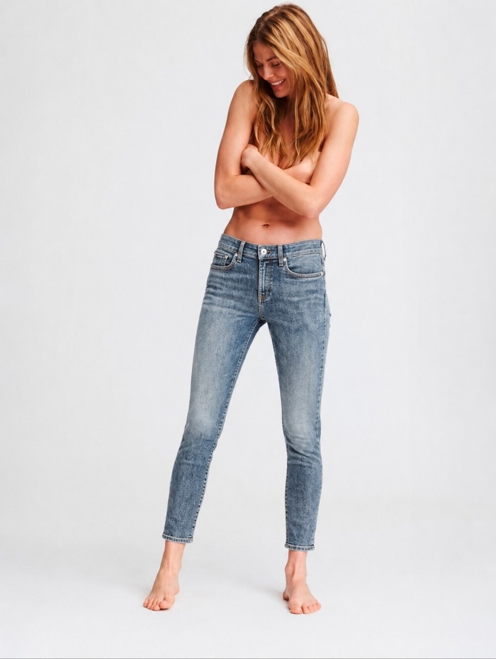 ❤️ NWOT! RAG & BONE CATE MID-RISE ANKLE SKINNY JEANS, 2 (26)